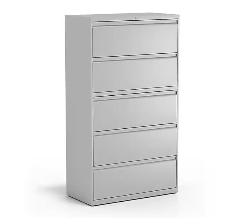 5 File Drawers Lateral File Cabinet